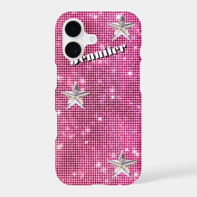 iPhone 7 Case | Glitz & Glam | Personalised (Back)