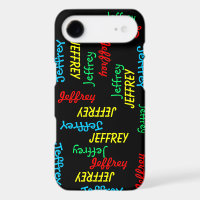 iPhone 7 Case, Repeating Names, Personalised