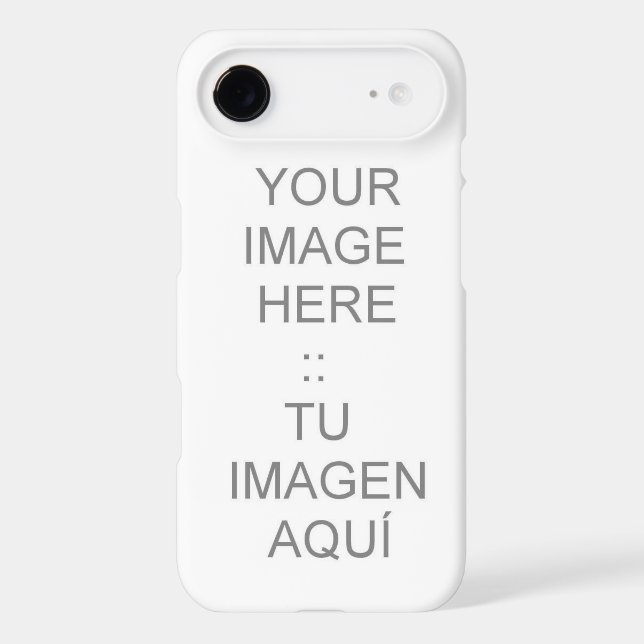 iPhone 7 case with Customisable Barely There (Back)