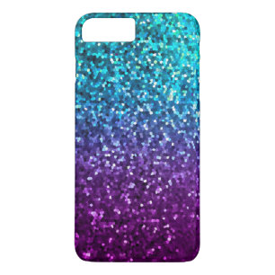 iPhone 7 Plus Case Mosaic Sparkley Texture