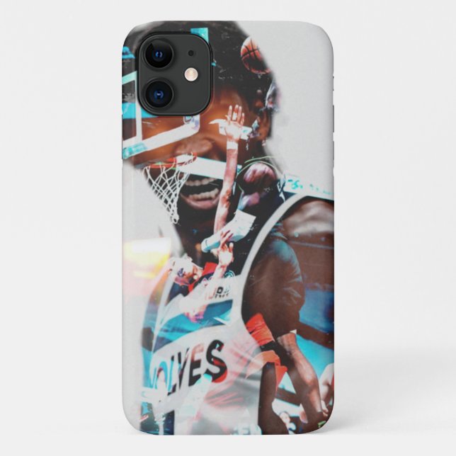iPhone anthony edwards cover, basketball Case-Mate iPhone Case (Back)