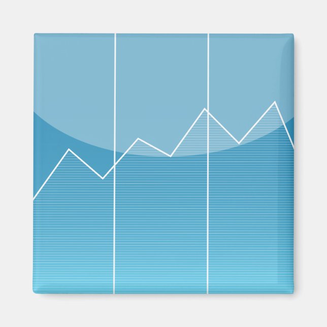 iPhone App Magnet - Stocks (Front)