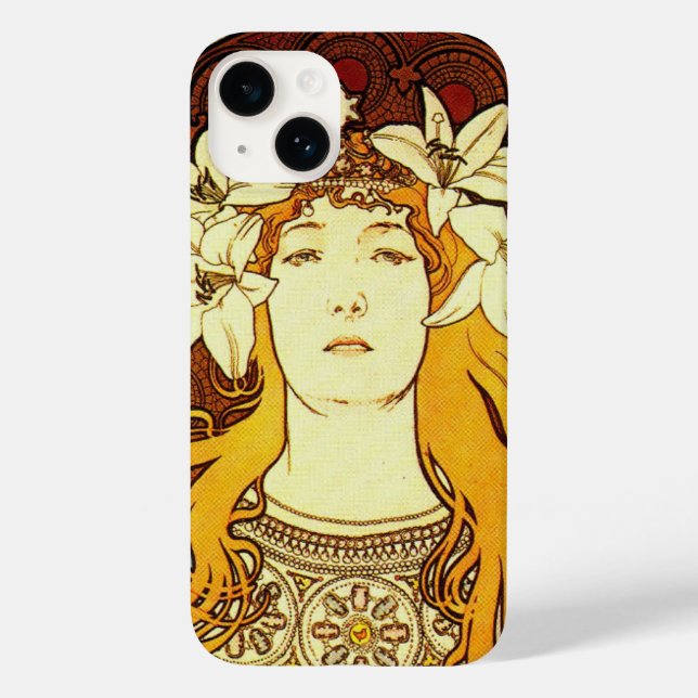 iPhone - Art Nouveau 'Sarah Bernardt' Case-Mate iPhone Case (Back)