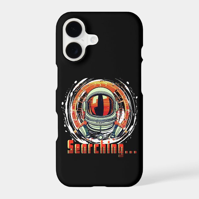 IPhone Astronaut Phone Case – Searching… (Back)
