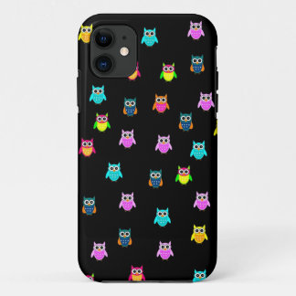 iphone case 5 colorful owls