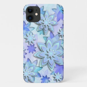 iPhone Case abstract lotus flowers