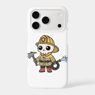 iphone case Boonis as a firefighter