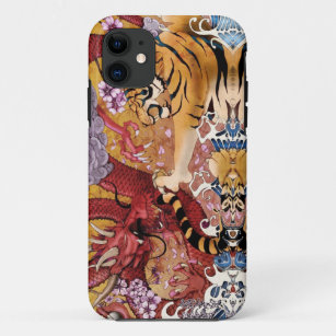 iPhone Case - Dragon vs Tiger