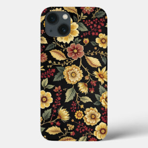 iPhone case flowers pattern 