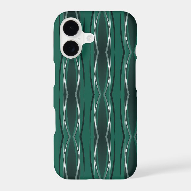 iPhone Case - Forest Silver Retro (Back)
