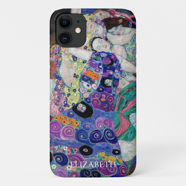 IPHONE CASE : GUSTAV KLIMT : THE VIRGIN (Back)