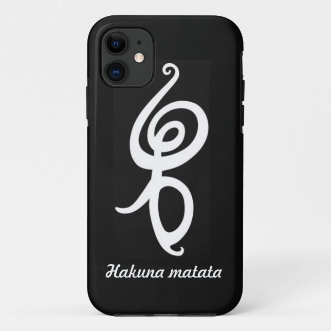 iphone case - Hakuna matata (Back)