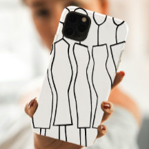 iPhone Case (Hand-drawn women 02)