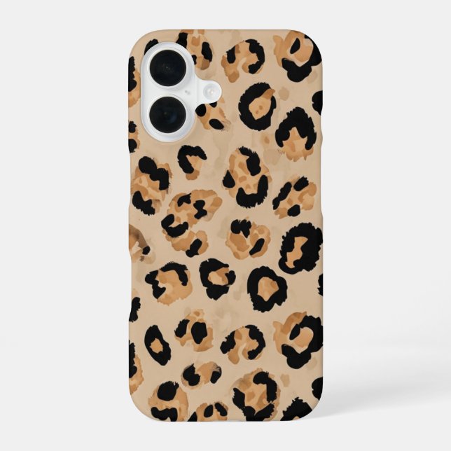 Iphone case "leopard print" (Back)