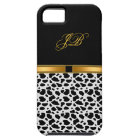 iPhone Case-Mate Case Gold Black