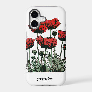 iPhone Case - Poppies