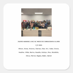 iPhone Case Square Sticker