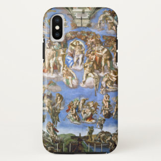 iPhone Case The Last Judgment Fresco by Michelange