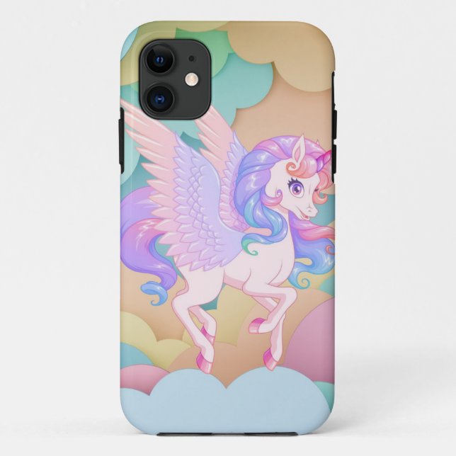 iPhone case unicorn customisable (Back)