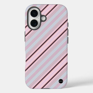 Iphone Case Vertical Stripe Pink HAMbWG