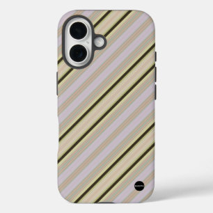 Iphone Case Vertical Stripe yellow HAMbWG