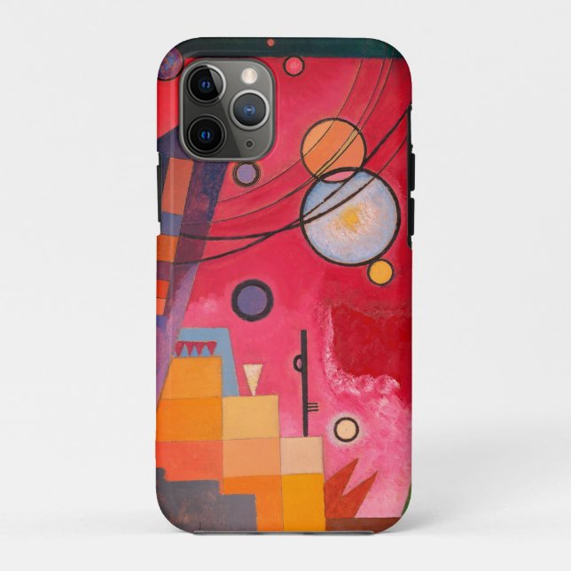IPHONE CASE : WASSILY KANDINSKY : HEAVY RED : 1924 (Back)