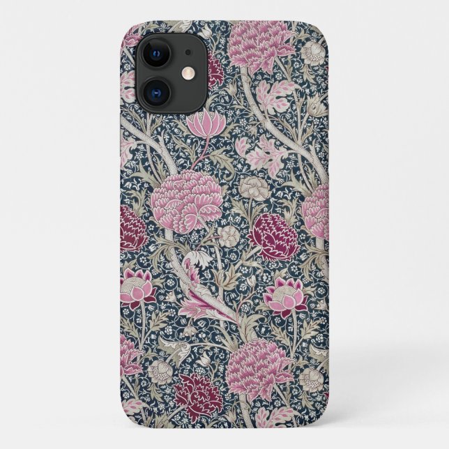 IPHONE CASE : WILLIAM MORRIS : CRAY (Back)