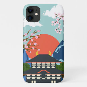 Iphone case with japan vibe design