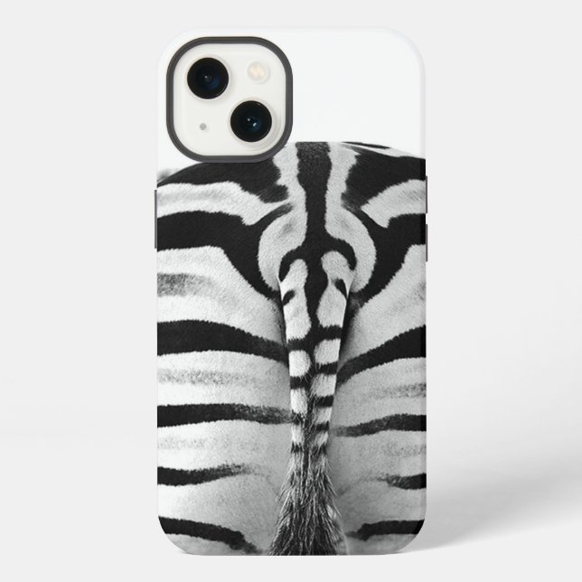 iPhone Case - Zebra's Bottom Funny (Back)