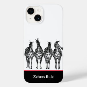 iPhone Case-Zebras Rule  Case-Mate iPhone 14 Case