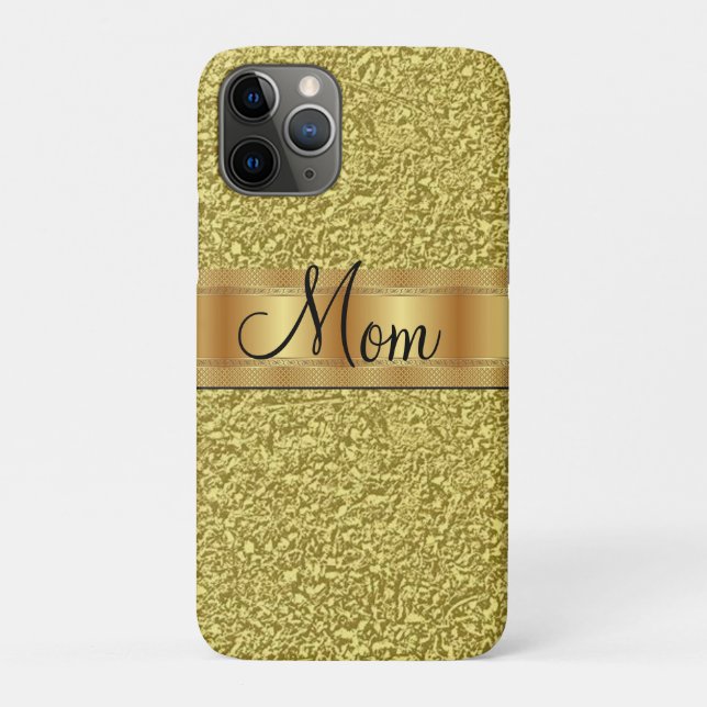 IPhone Cases Gold Mum (Back)