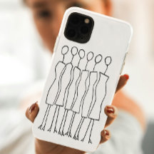iPhone Cases (Hand-drawn women)