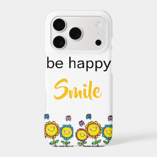 IPhone Cases Mouse Be Happy Smile Sunflower Floral