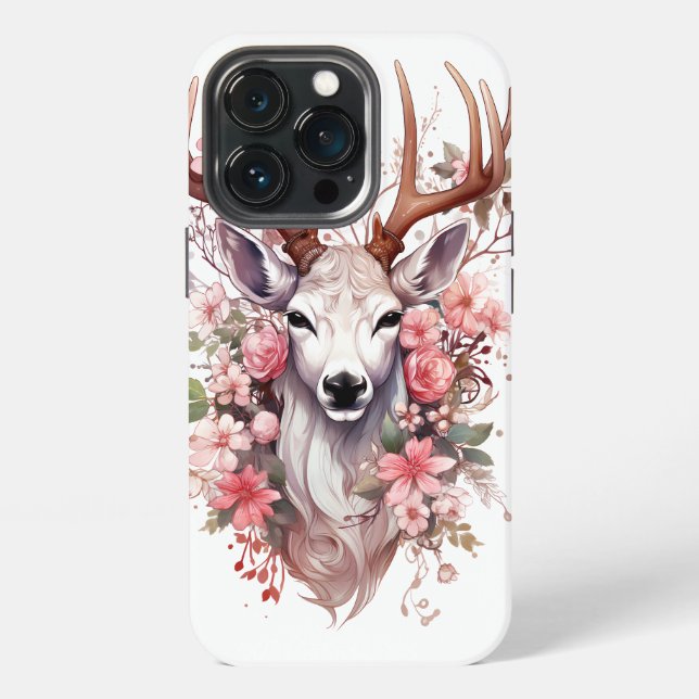 🦌📱 iPhone Cases: Reindeer Edition 📱🦌 Case (Back)