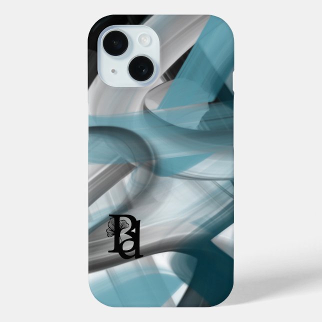 iPhone Cases Trend Abstract Blue Ocean  (Back)