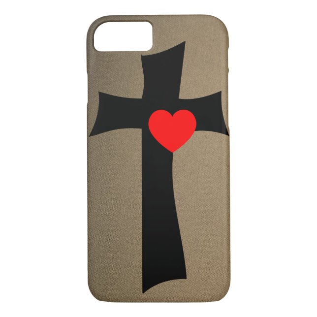 IPhone Cases Valentine's Day Cross (Back)