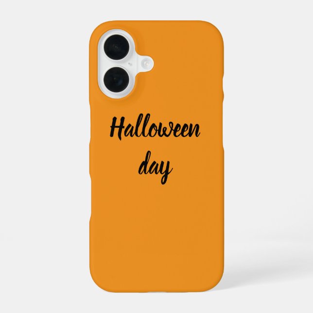 Iphone causes Halloween party 16 Case (Back)