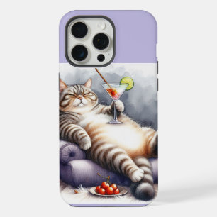 iPhone cell phone cover, case with purple flowers
