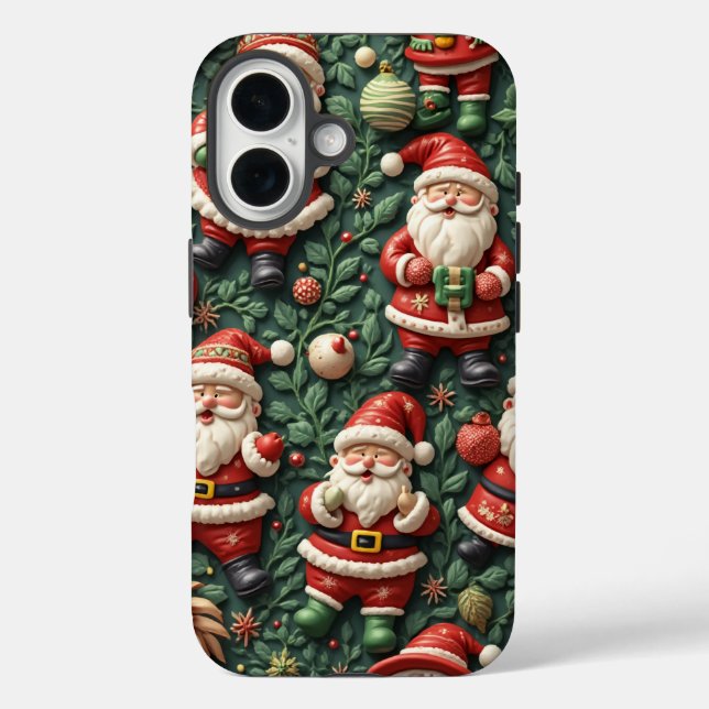 iPhone Christmas Santa Case (Back)