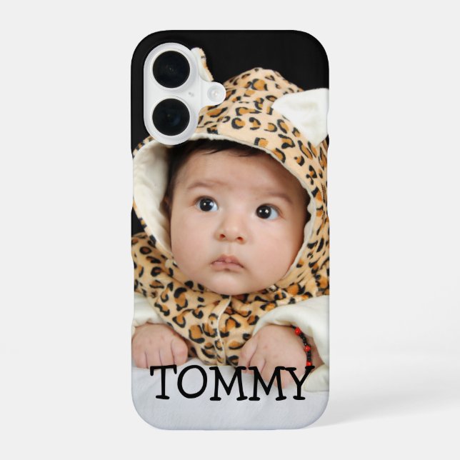 Iphone custom name personalised  16 case (Back)