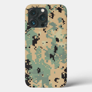 iPhone Digital Camouflage pattern 13 Pro Case