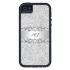 iPhone Elegant Classy Silver White