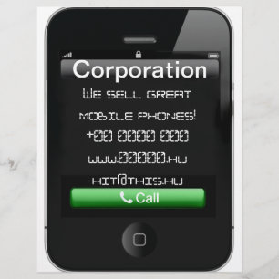 iPhone flyer