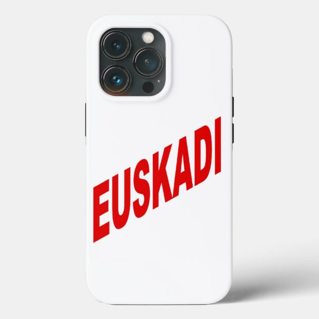 iPhone/iPad13pro EUSKADI Shell Case-Mate iPhone Case (Back)