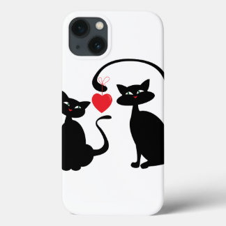 iPhone/iPad Case Cat Drawing