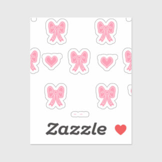 iPhone / iPad case Cute Pink Bows and Hearts Coque