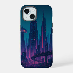 iPhone / iPad case Cyber City Glow