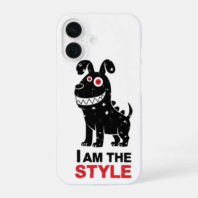 iPhone / iPad Case dog is the style (Back)