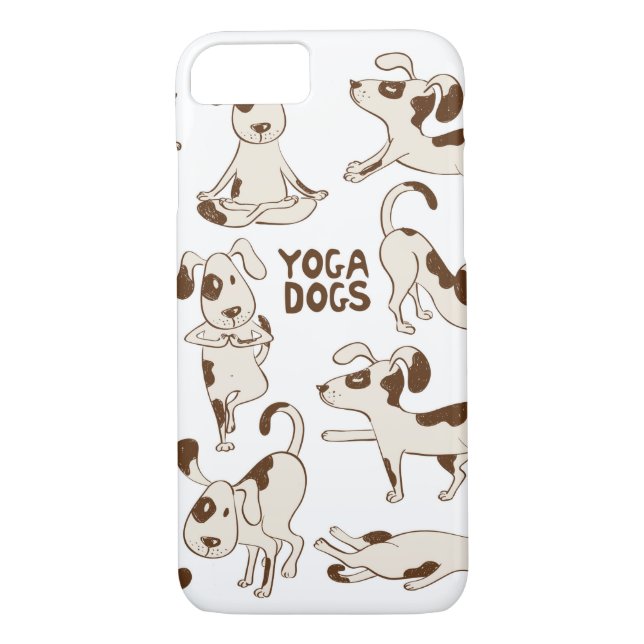 iPhone/iPad Case Dog Yoga (Back)