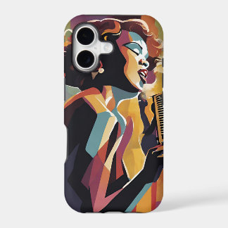 iPhone / iPad case Female Nightclub Singer